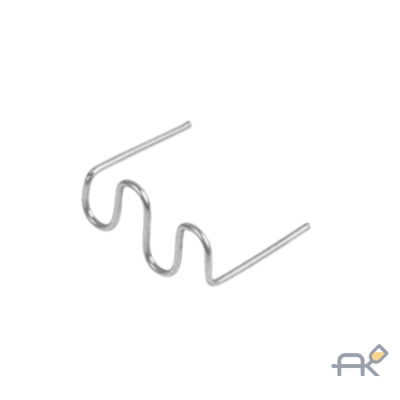 Скоба плоская 0.8 мм WORTEX для WG 7001. WG 7002 100 штук (0323332)